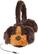 Angle Zoom. ReTrak - Animalz Dog Over-the-Ear Headphones - Brown.