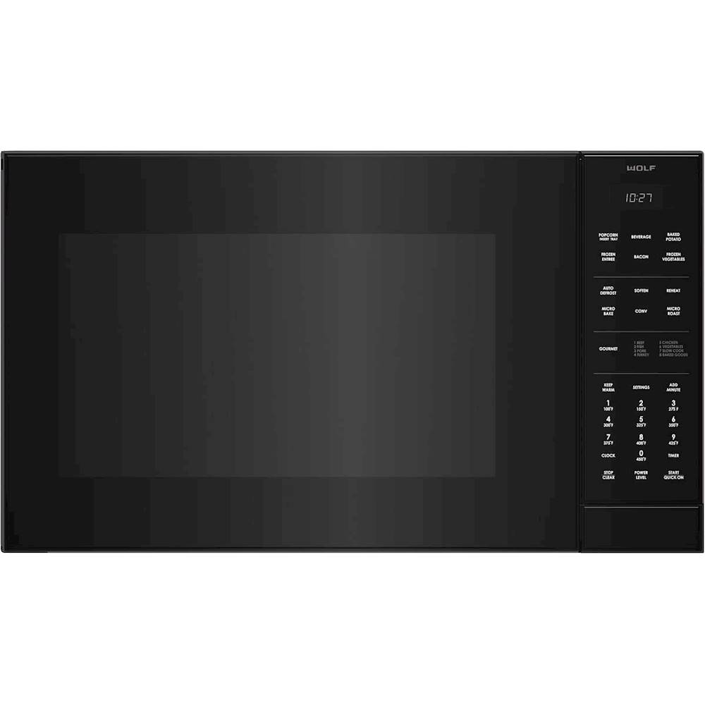 Wolf 1.5 Cu. Ft. Convection Microwave with Sensor Cooking Black MC24