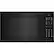 Front. Wolf - 1.5 Cu. Ft. Convection Microwave with Sensor Cooking - Black.