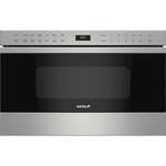 Wolf - Transitional 1.2 Cu. Ft. Drawer Microwave with Sensor Cooking - Front_Standard