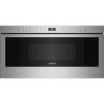 Wolf - Professional 1.2 Cu. Ft. Drawer Microwave with Sensor Cooking - Front_Standard