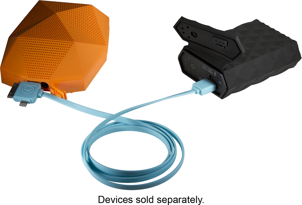  Outdoor Tech - Calamari 3.2' 3-in-1 USB Charging Cable - Powder Blue