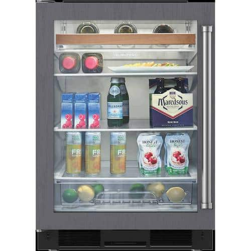 Sub-Zero - 6 Cu. Ft. Built-In Mini Fridge - Custom Panel Ready