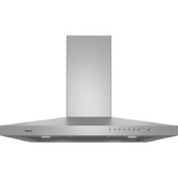 Wolf - 36" Convertible Range Hood - Stainless Steel - Front_Zoom