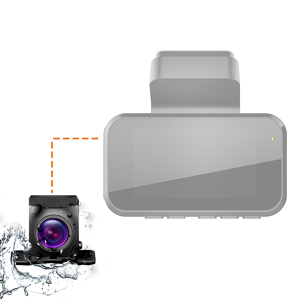 Rexing BBYV5C V5C Front and Cabin Dual Channel 4K Dash Cam 3 di