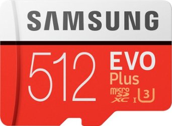Samsung - EVO Plus 512GB microSDXC UHS-I Memory Card - Front_Zoom