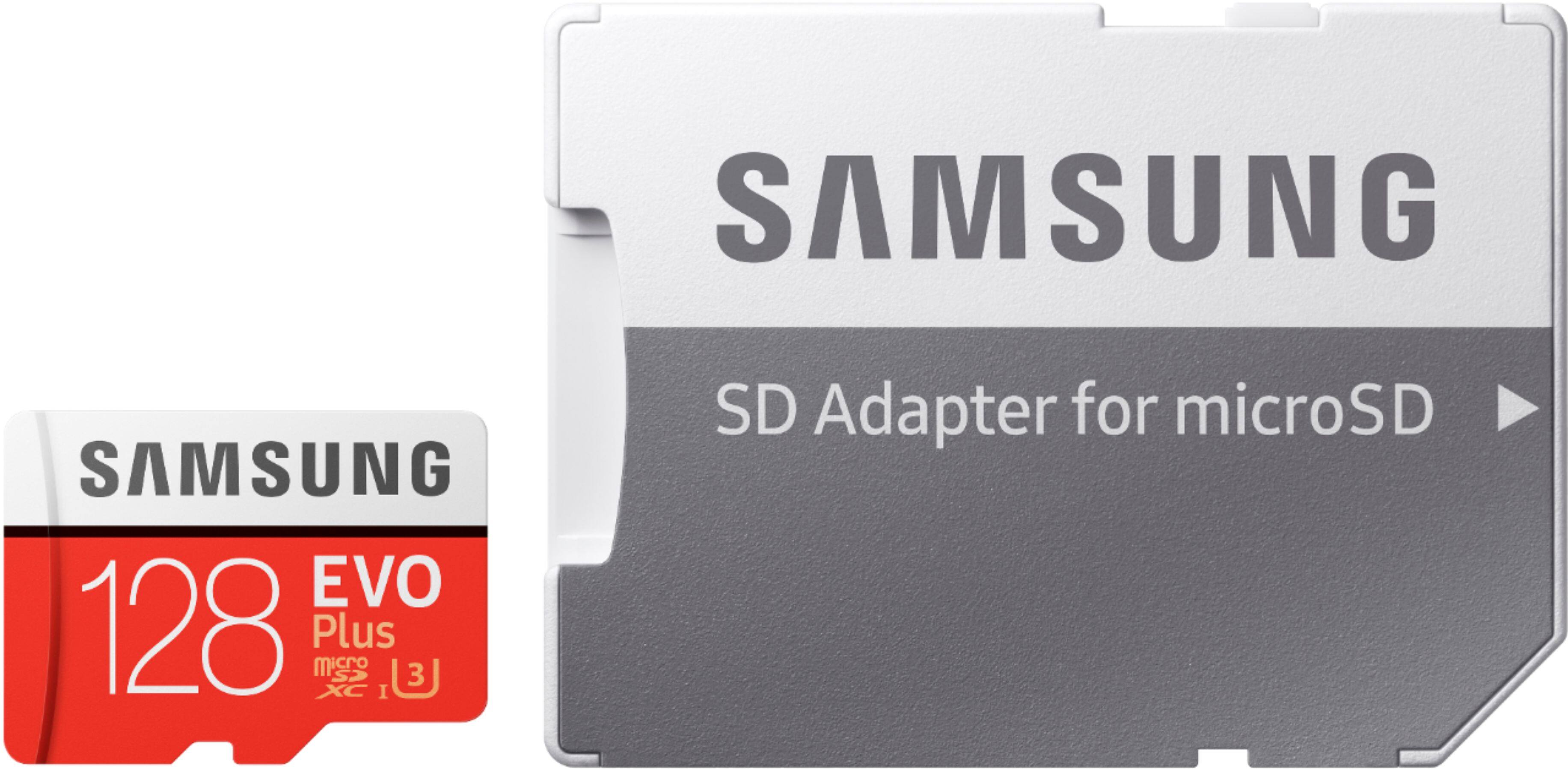 Alt View 14. Samsung - EVO Plus 128GB microSDXC UHS-I Memory Card - Red/White.