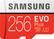 Front. Samsung - EVO Plus 256GB microSDXC UHS-I Memory Card - Red/White.