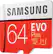 Alt View 11. Samsung - EVO Plus 64GB microSDXC UHS-I Memory Card - Red/White.