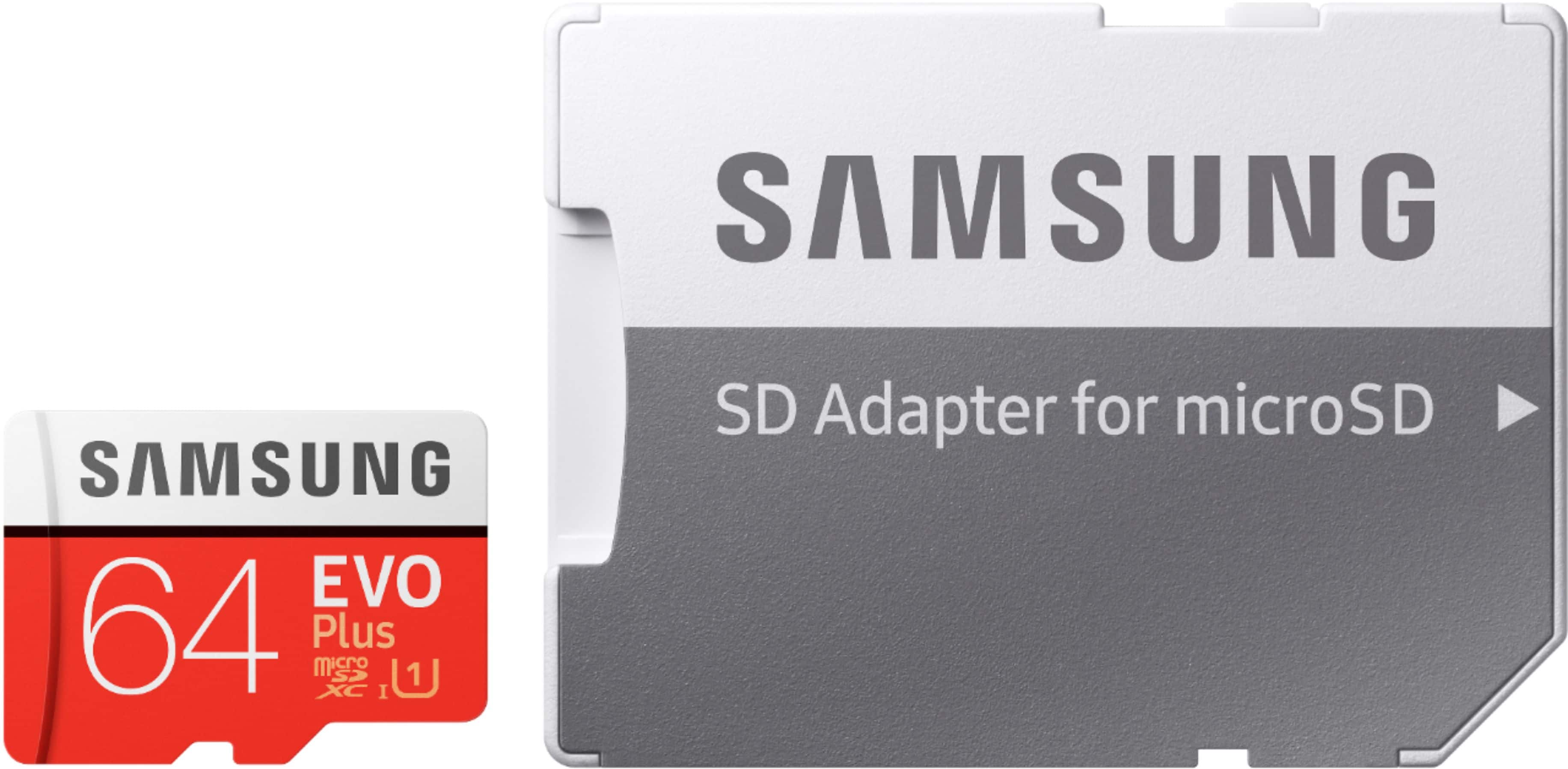 Alt View 14. Samsung - EVO Plus 64GB microSDXC UHS-I Memory Card - Red/White.