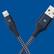 Alt View 20. Modal™ - 6' Lightning-to-USB Charge-and-Sync Cable - Blue/Gray.