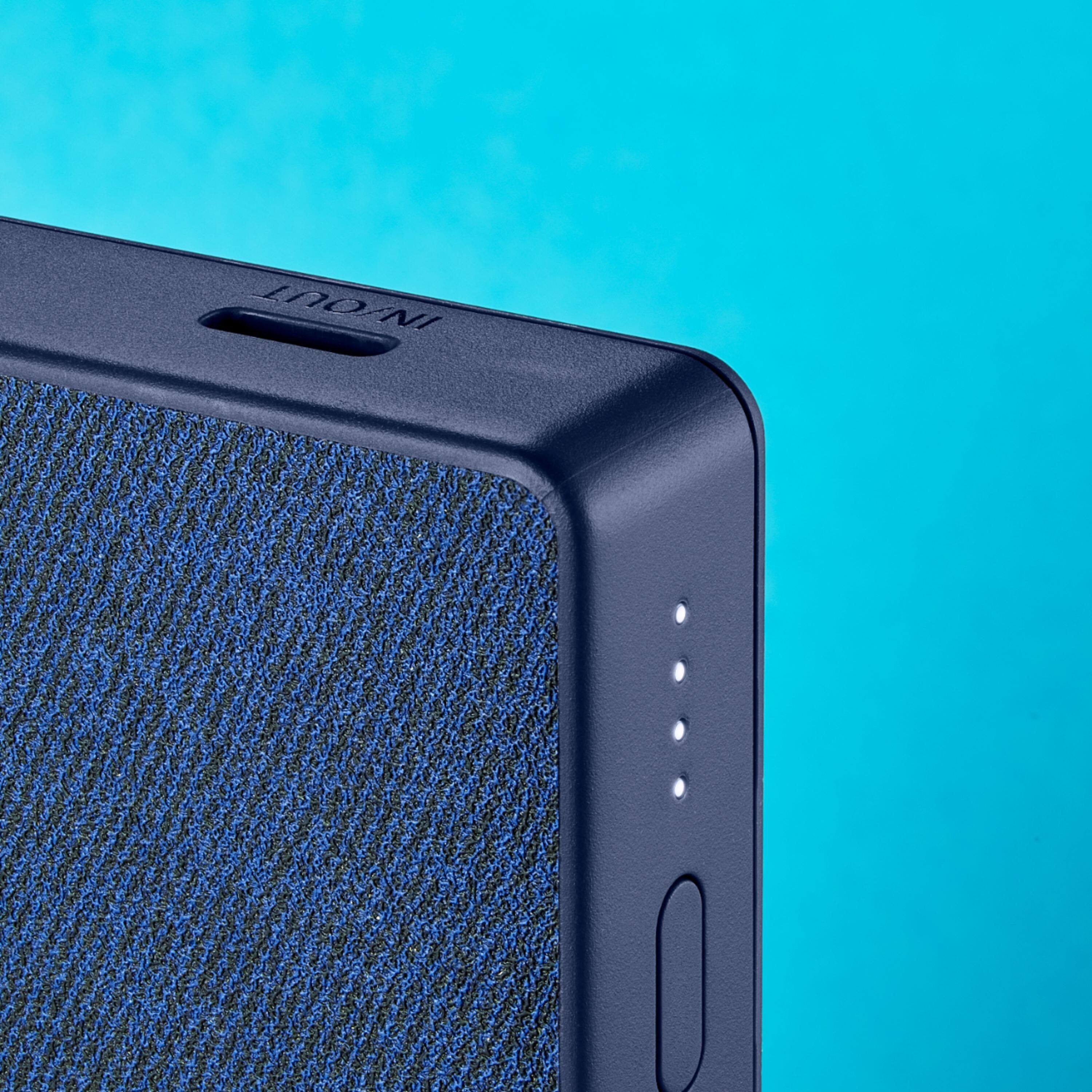 Alt View 20. Modal™ - 10,000 mAh Portable Charger for Most USB Devices - Blue.