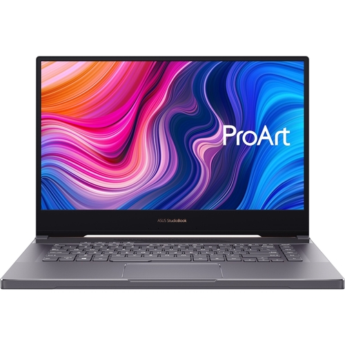 ASUS - ProArt StudioBook 15 15.6" 4K Ultra HD Laptop - Intel Core i7 - 32GB Memory - NVIDIA GeForce RTX 2060 - 1.024TB SSD - Star Gray