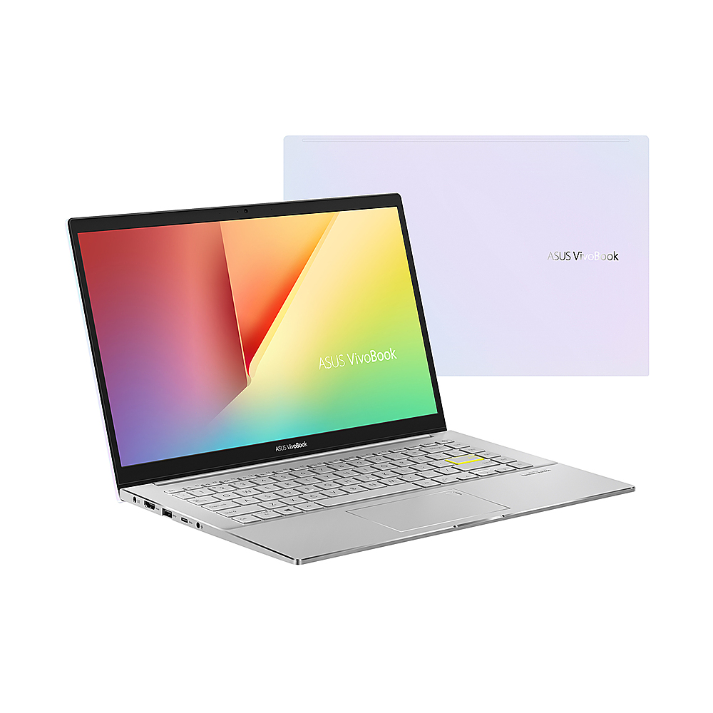 Best Buy: ASUS VivoBook S14 14&quot; Laptop Intel Core i5 8GB Memory 512GB SSD Dreamy White Metal S433FADS51WH