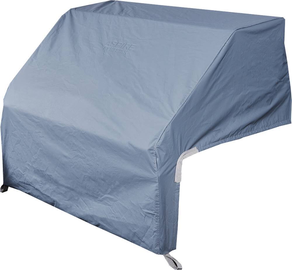 Angle. Hestan - Outdoor Cover for Aspire by Hestan Grills - Gray.