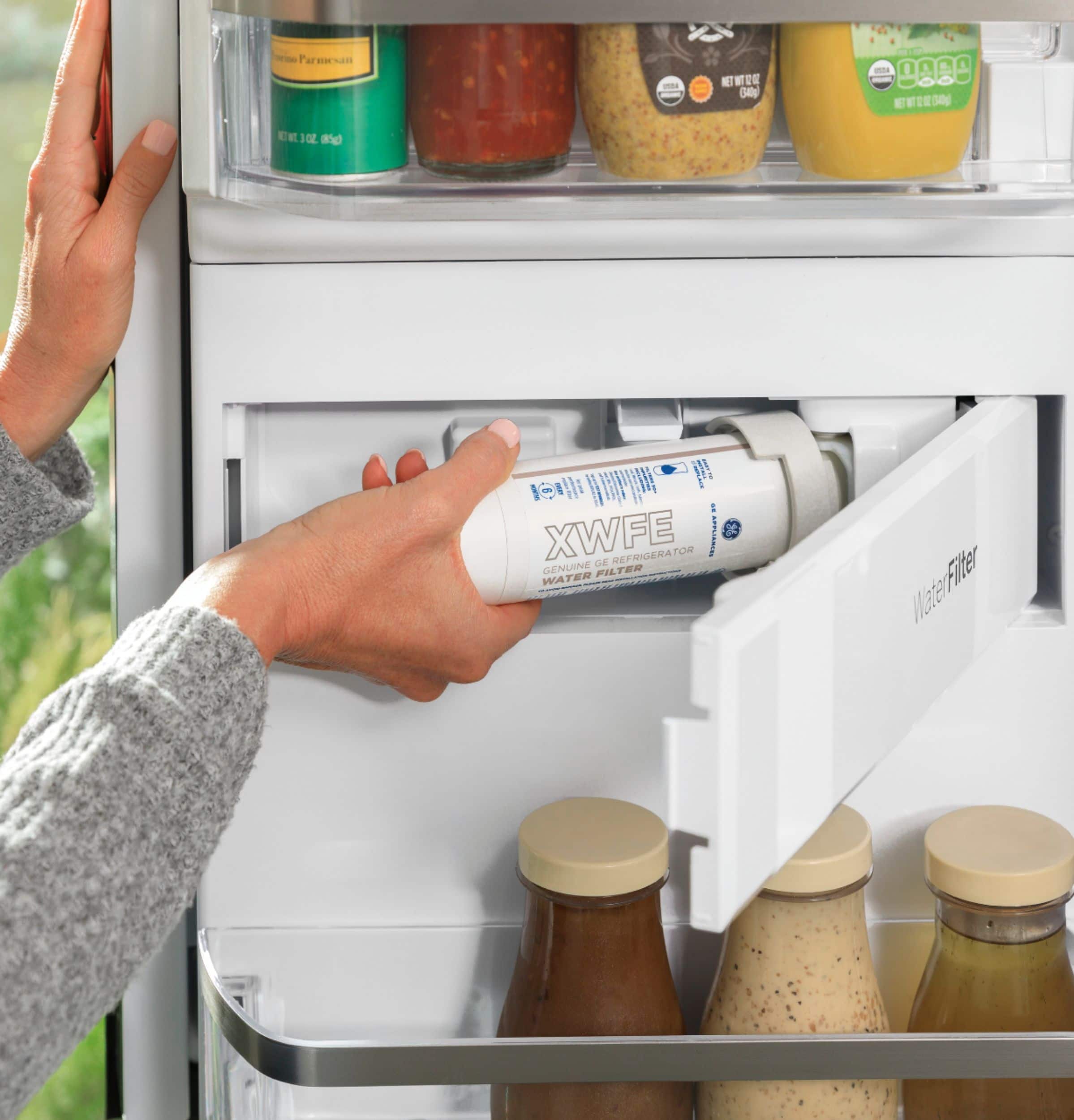 Alt View 15. GE - Refrigeration Water Filter for Select GE Refrigerators - White.