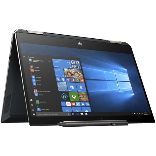 HP - Spectre x360 2-in-1 13.3" Refurbished Touch-Screen Laptop - Intel Core i7 - 16GB Memory - 512GB SSD - Poseidon Blue, Sandblasted Finish