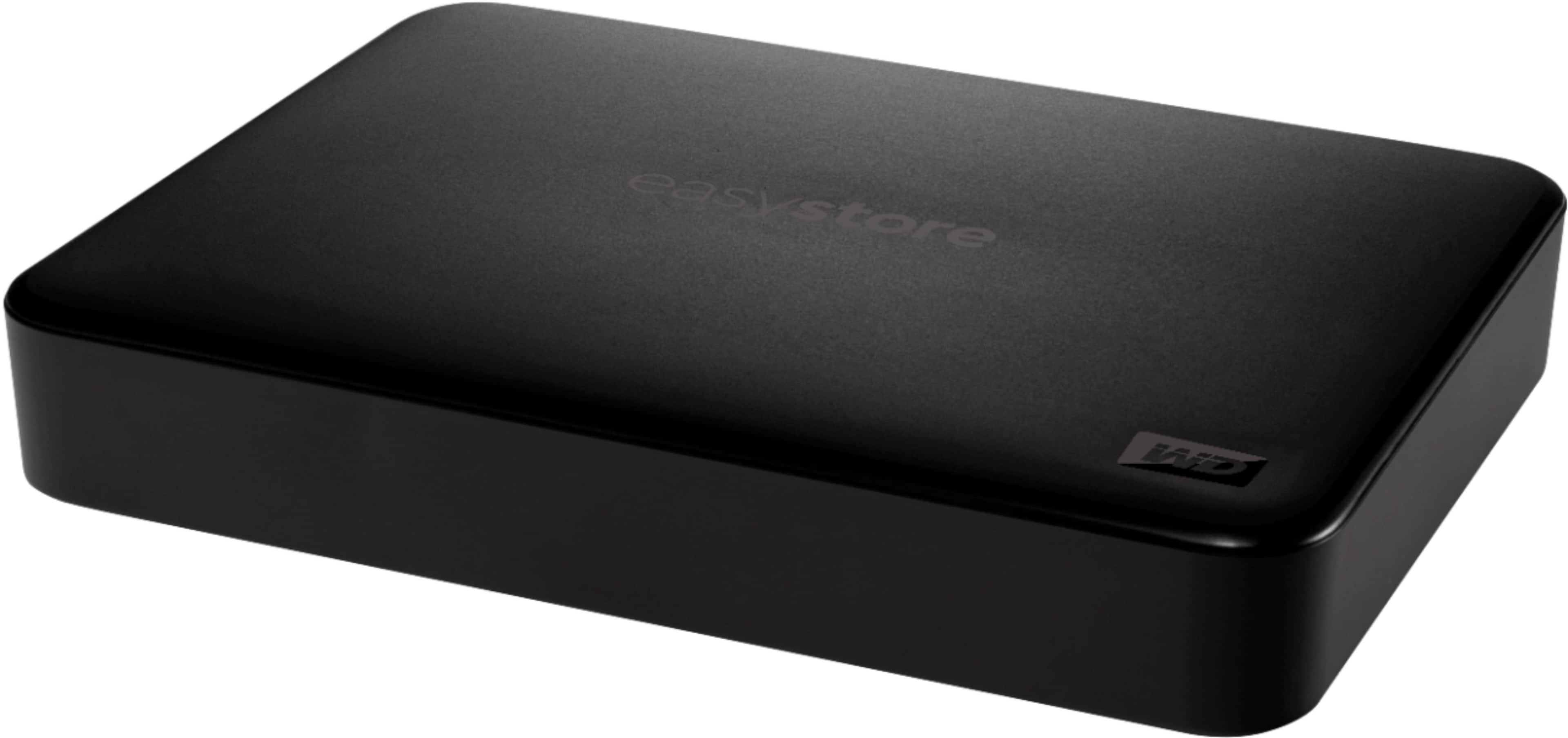 Alt View 12. WD - Easystore 5TB External USB 3.2 Gen 1 Portable Hard Drive - Black.