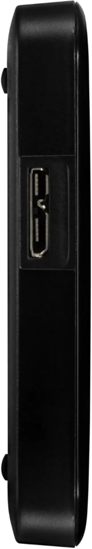 Alt View 13. WD - Easystore 2TB External USB 3.2 Gen 1 Portable Hard Drive - Black.