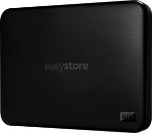 WD Easystore 2TB External USB 3.2 Gen 1 Portable Hard Drive Black WD Easystore 2TB External USB 3.2 Gen 1 Portable Hard Drive Black