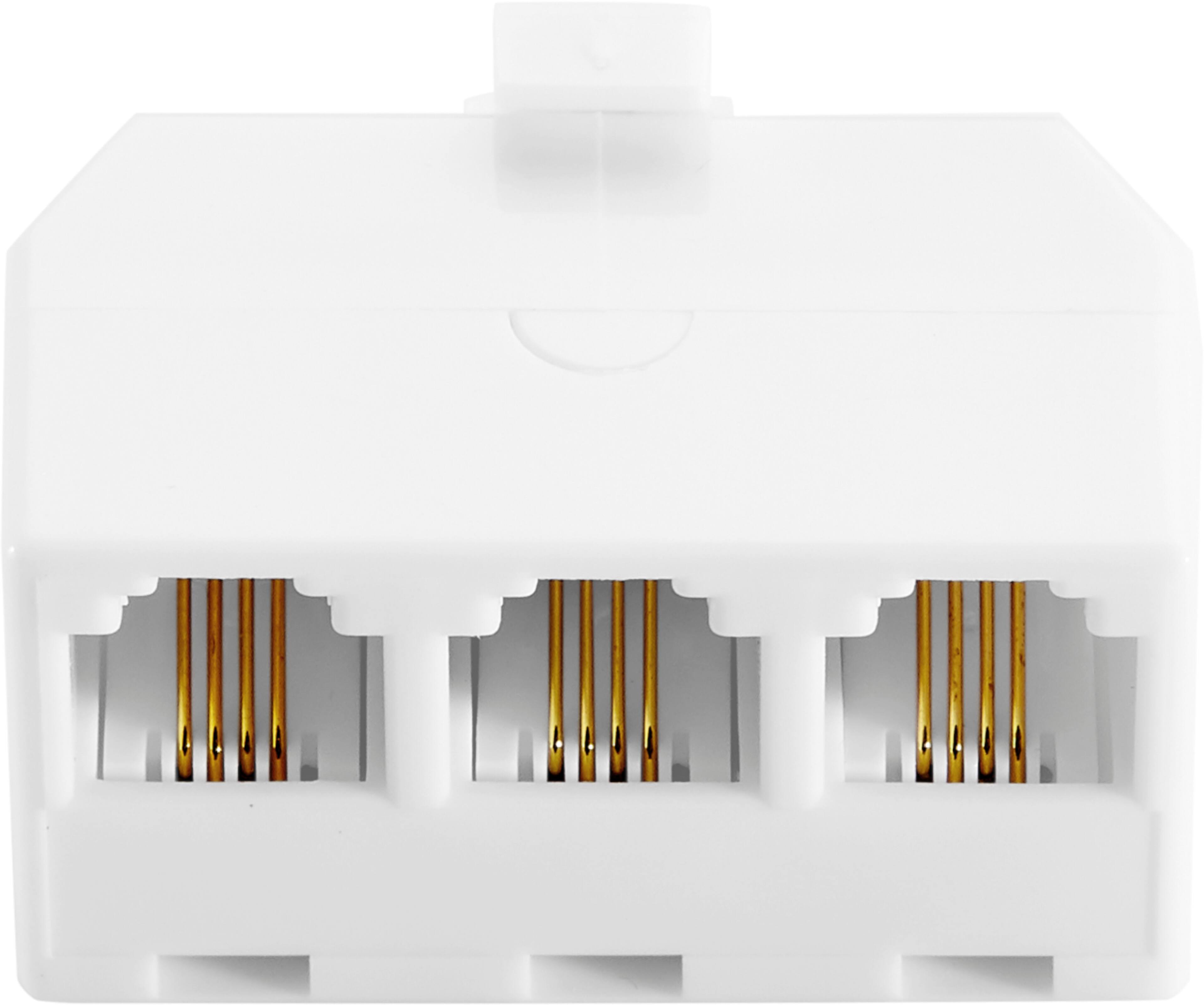 Alt View 12. Insignia™ - Phone Splitter - White.