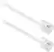 Left. Insignia™ - 25' Landline Phone Cord - White.