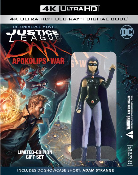 Justice League Dark: Apokolips War [Figurine] [4K Ultra HD Blu-ray/Blu-ray] [Only @ Best Buy] [2020]