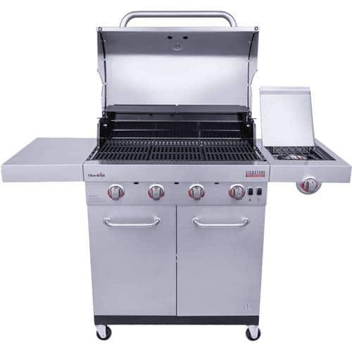 Char-Broil - Signature Series TRU-Infrared Gas Grill - Stainless Steel