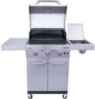 Char-Broil - Signature Series Amplifire Gas Grill - Stainless Steel - Angle_Zoom