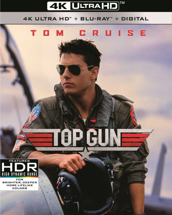 Top Gun [Includes Digital Copy] [4K Ultra HD Blu-ray/Blu-ray] [1986]