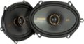 Front Zoom. KICKER - KS Series 6" x 8" 2-Way Car Speakers with Polypropylene Cones (Pair) - Black.
