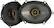 Front. KICKER - KS Series 6" x 8" 2-Way Car Speakers with Polypropylene Cones (Pair) - Black.