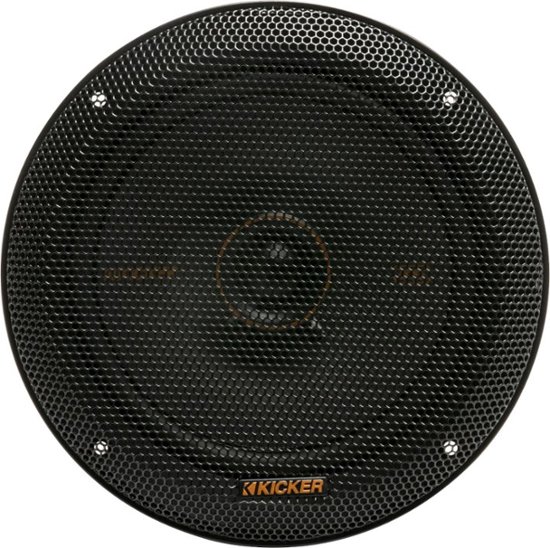 Front Zoom. KICKER - KS Series 6-1/2" 2-Way Car Speakers with Polypropylene Cones (Pair) - Black.