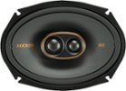 KICKER - KS Series 6" x 9" 2-Way Car Speakers with Polypropylene Cones (Pair) - Black