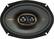 Front. KICKER - KS Series 6" x 9" 2-Way Car Speakers with Polypropylene Cones (Pair) - Black.