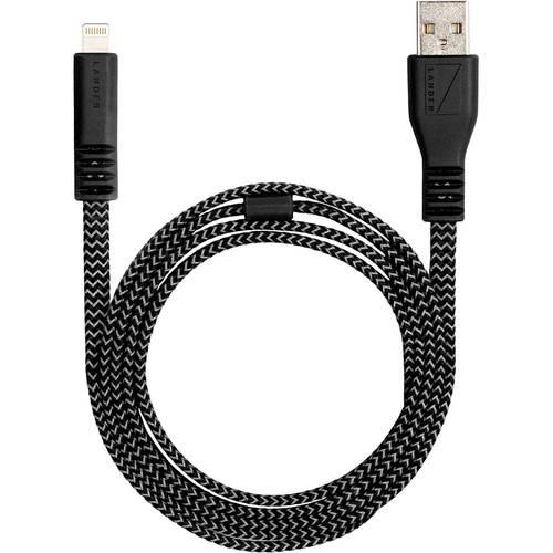 Lander - Neve 3.3' USB Type A-to-USB Type C Cable - Black