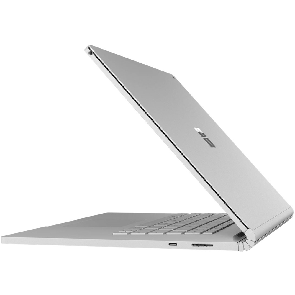 Angle View: Microsoft - Surface 2-in-1 13.5" Refurbished Touch-Screen Laptop - Intel Core i5 - 8GB Memory - 256GB SSD - Silver