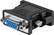 Angle. Insignia™ - DVI-A to VGA Adapter - Black.