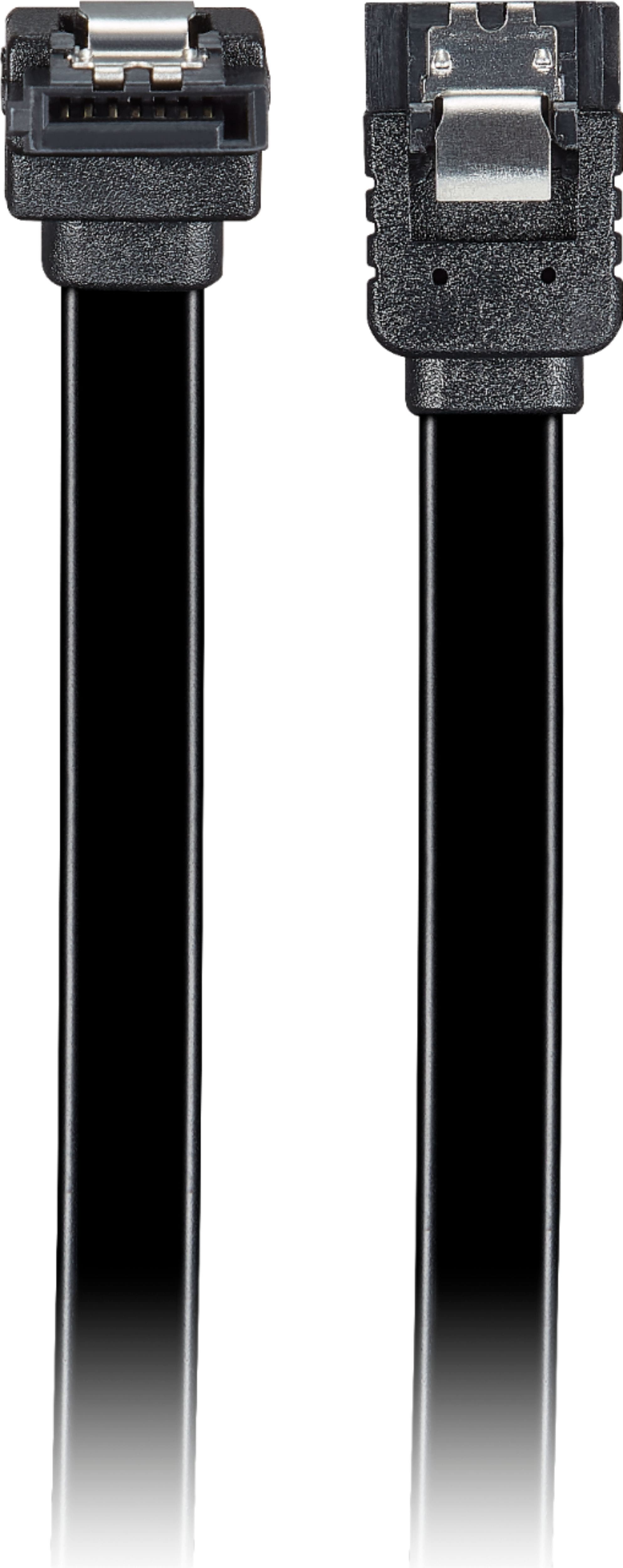 Angle. Insignia™ - 2' SATA III Hard Drive Cable - Black.