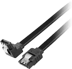 Front. Insignia™ - 2' SATA III Hard Drive Cable - Black.