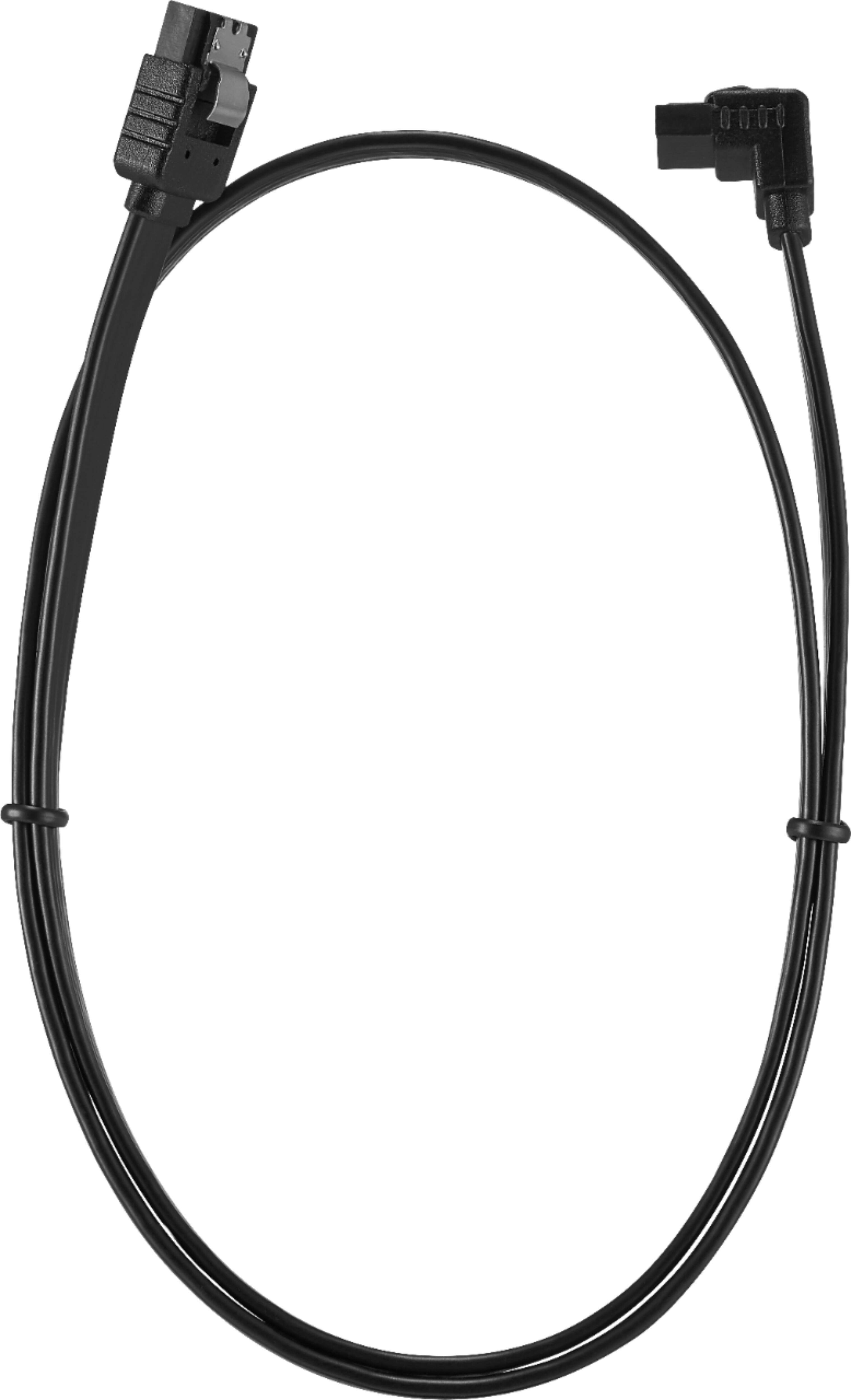 Alt View 1. Insignia™ - 2' SATA III Hard Drive Cable - Black.