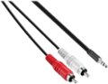 Alt View Zoom 13. Insignia™ - 6' 3.5 mm to Stereo Audio RCA Cable - Black.