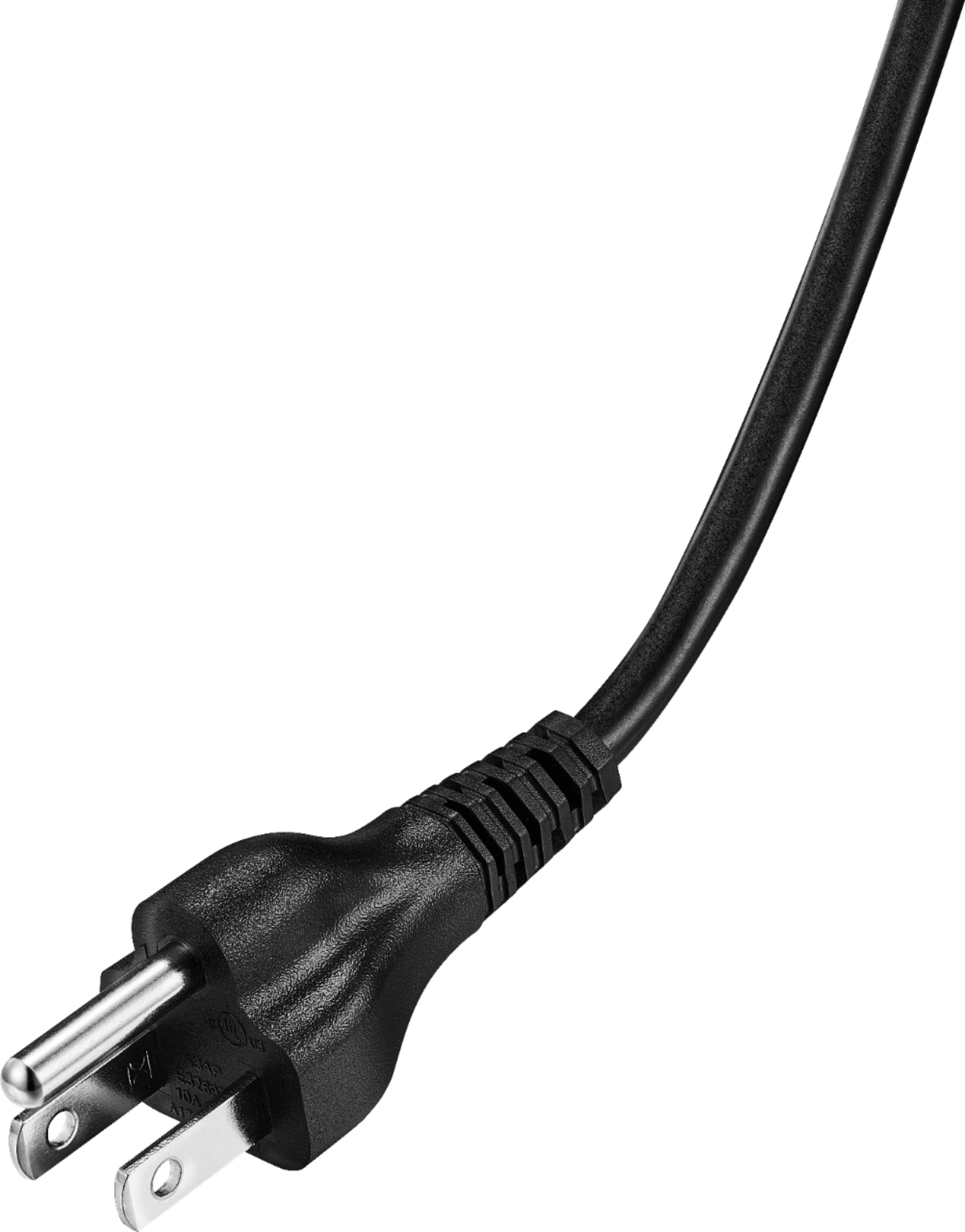 Alt View 11. Insignia™ - 6' Computer AC Power Cable - Black.