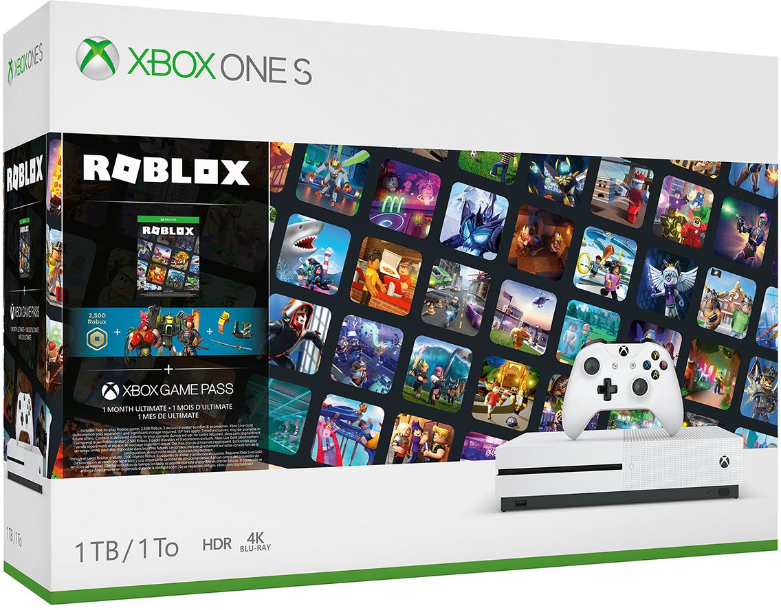 bathing Accessible mud Best Buy: Microsoft Xbox One S 1TB Roblox Console Bundle 234-01214