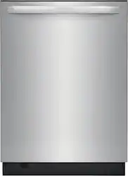 Frigidaire - 24" Built-In Tub Dishwasher with 3rd Rack, EvenDry System, 49 dBA - Stainless Steel - Front_Zoom