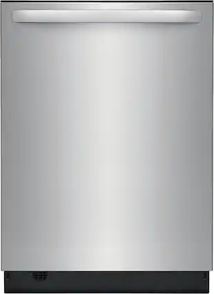 Front. Frigidaire - Frigidaire 24" Built-In Dishwasher with EvenDry System - Stainless Steel.