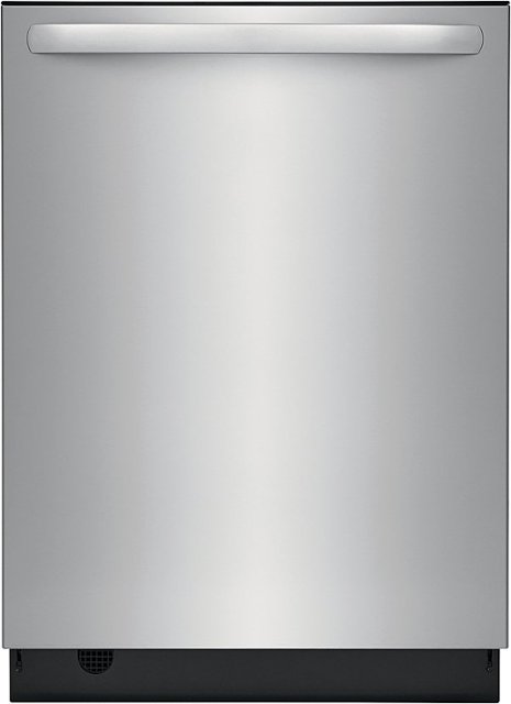 Frigidaire – 24″ Top Control Built-In Dishwasher with Tub, 3rd Rack, 49 dBA – Stainless steel
