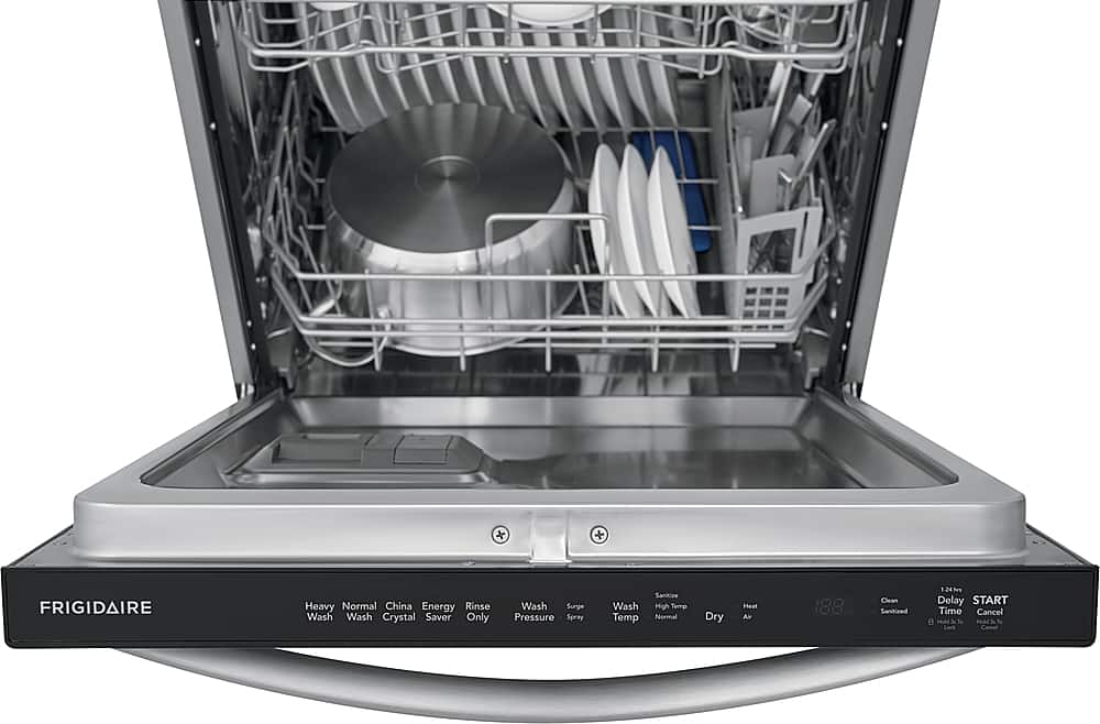 Alt View 11. Frigidaire - Frigidaire 24" Built-In Dishwasher with EvenDry System - Stainless Steel.