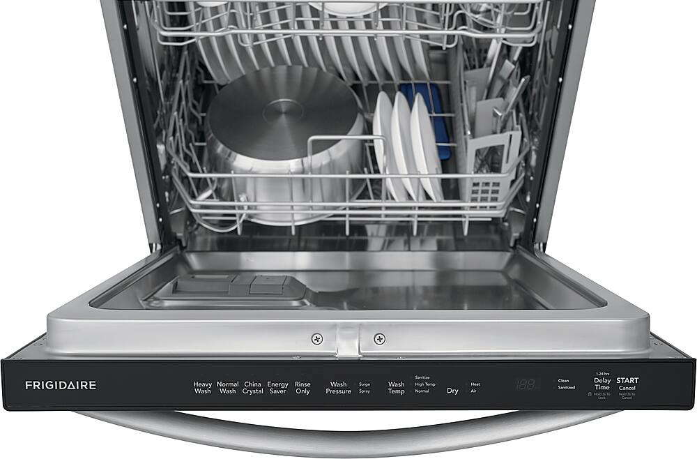 Alt View 11. Frigidaire - Frigidaire 24" Built-In Dishwasher with EvenDry System - Stainless Steel.