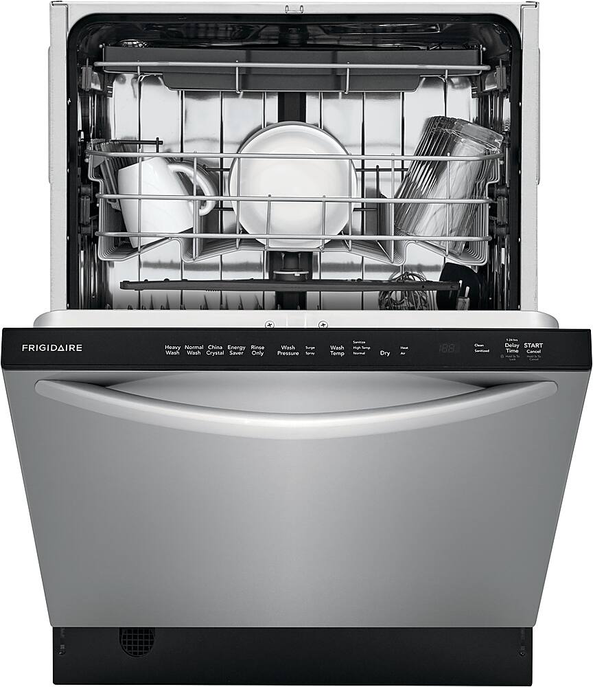 Alt View 16. Frigidaire - Frigidaire 24" Built-In Dishwasher with EvenDry System - Stainless Steel.